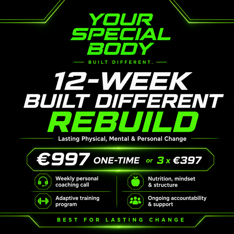 12-Week Built Different Rebuild